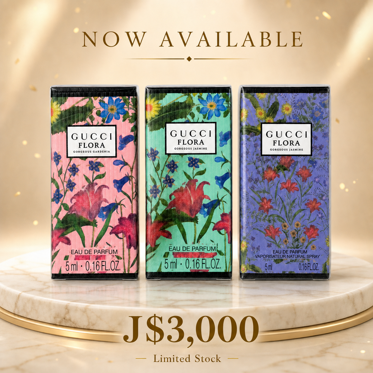 Gucci Flora Collection mini perfume