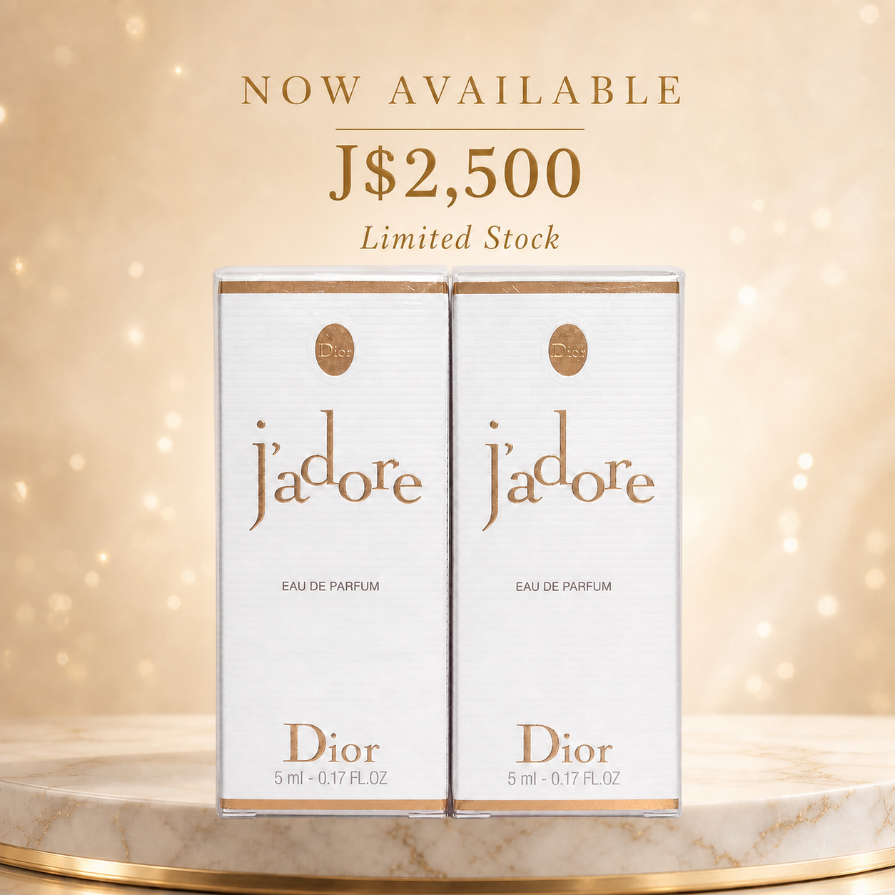 Dior J’adore mini perfume