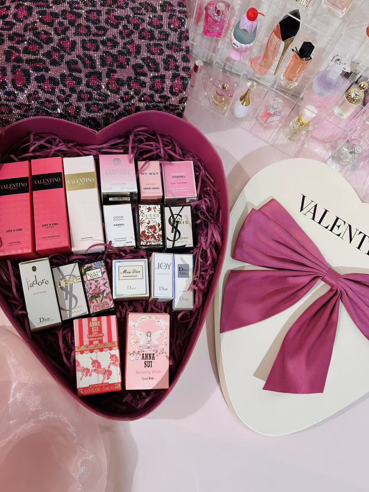 Valentino Velvet Heart Box